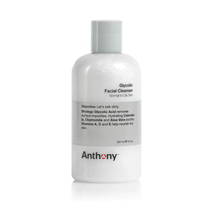 Nettoyant pour le visage glycolique Anthony 8 Fl Oz / 237 Ml