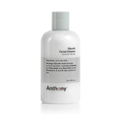 Anthony Glycolic Facial Cleanser 8 Fl Oz / 237 Ml