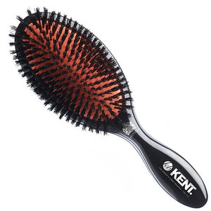 Grande brosse à cheveux à poils noirs purs Classic Shine