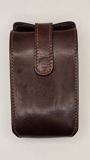 IL Ceppo Single Travel Leather Case Only - Brown Colour