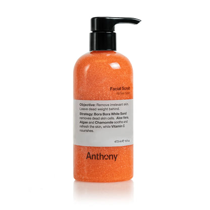 Anthony Facial Scrub  16 Fl Oz / 473 Ml