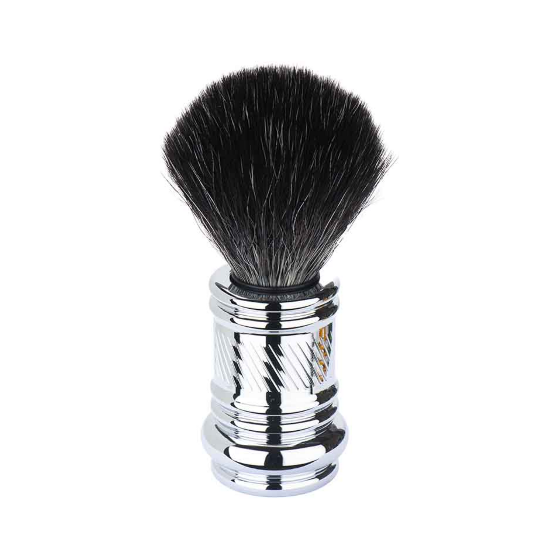 merkur bright chrome shaving brush 2
