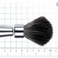 MERKUR Shaving Brush 1100 with Vegan Synthetic Hair in Bright Chrome