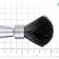 MERKUR Shaving Brush 1100 with Vegan Synthetic Hair in Matt Chrome