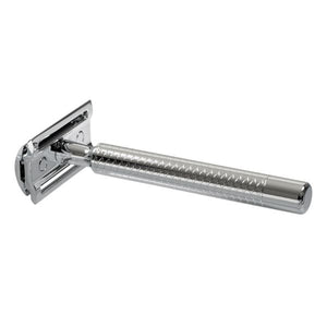 Dovo Prima II Safety Razors Zinc die casting, brass wide cross pattern