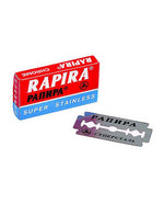 Rapira Double Edge Safety Razor Blades Chrome (5 Blade pack), 