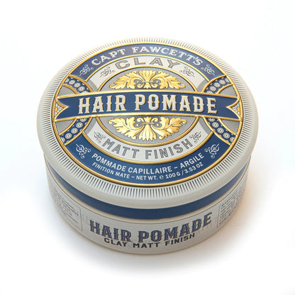 CPF-5598 Capitaine Fawcett's Matt Clay Pommade Bleu 100g