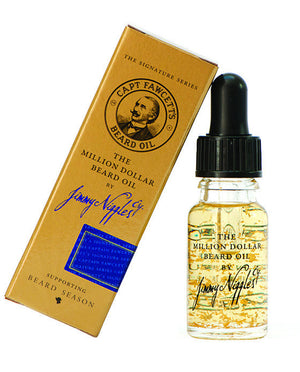 Captain Fawcett's The Million Dollar Beard Oil - Travel Size (10ml/0.33oz), Beard Care