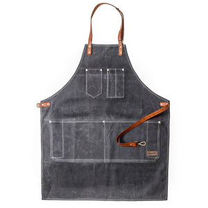 Tablier de barbier professionnel Dapper Dan - Anthracite