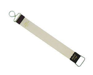 Dovo Hanging Razor Strop For Sharpening, Cowhide Leather, Finger Loop, Strops & Honing Stones