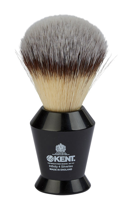 Kent "Infinity" Pinceau synthétique super doux Silvertex, noir