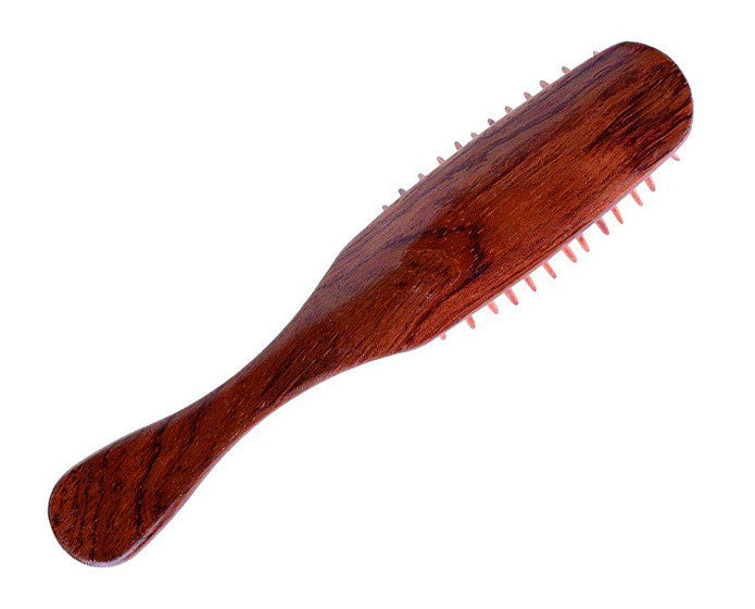 Kent Hog Brush, Cushion Base, Rosewood Quill & Handle, Hair Brushes