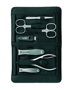 Niegeloh Imantado XL 7pc Manicure Set In High Quality Leather Case, Manicure Sets