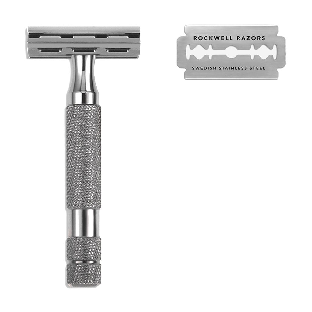 Rockwell Razors 2C Double Edge Razor - Gunmetal, Double Edge Safety Razors