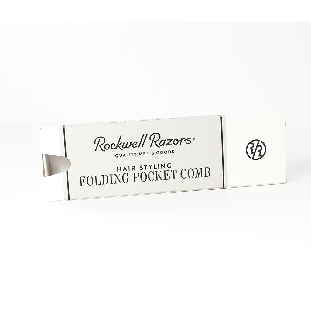 Rockwell Razors Hair Styling Folding Pocket Comb