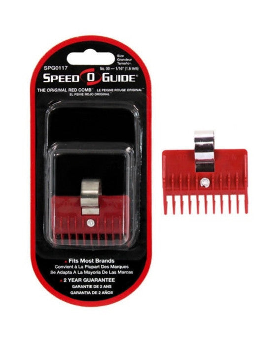 Speed-O-Guide #00 1/16 - Fits Most Brands, Clipper & Trimmer Guide Combs