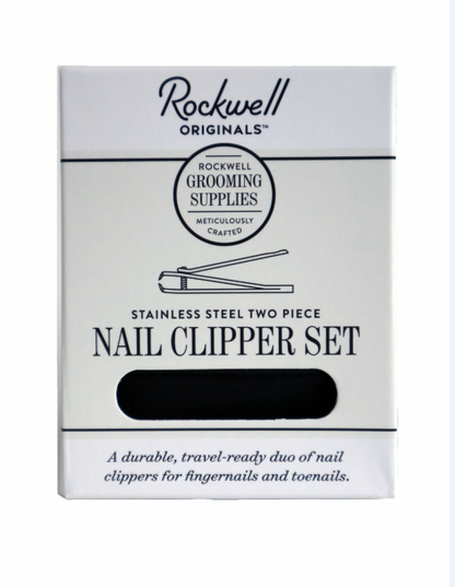 Ensemble de coupe-ongles en acier inoxydable Rockwell Razors