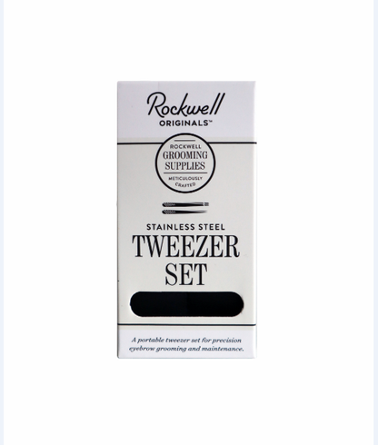 Rockwell Razors Stainless Steel Tweezer Set