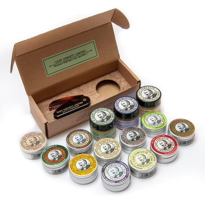 Coffret cadeau Captain Fawcett's Wax &amp; Moustache Comb (Malt Whisky)