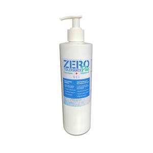 Gel désinfectant pour les mains Zero Tolerance 16 oz avec pompe